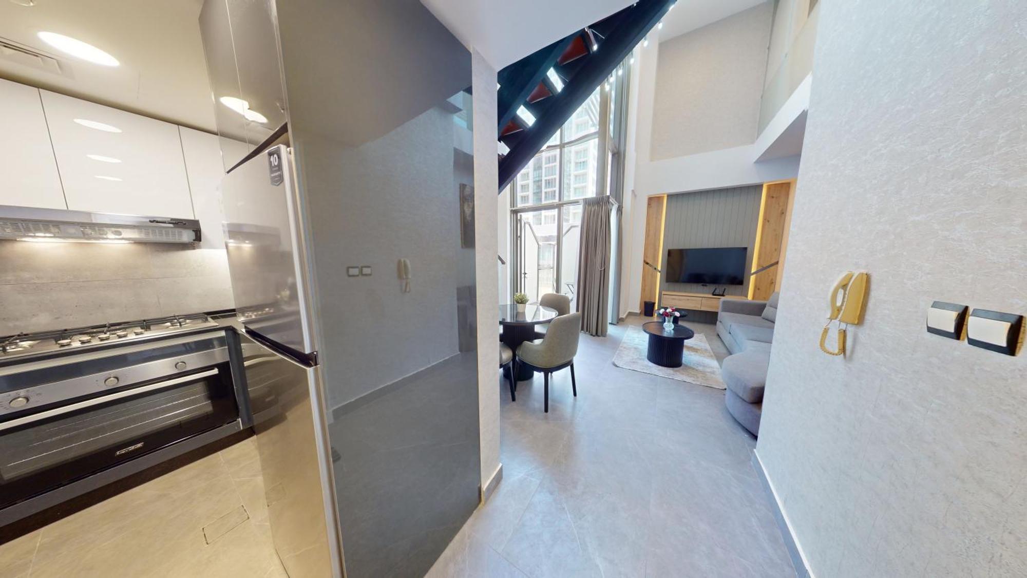 Al Fares Luxury Furnished Apartment-Damac Tower Exteriér fotografie